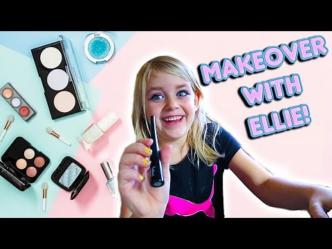 Little Girl First Makeup Tutorial!