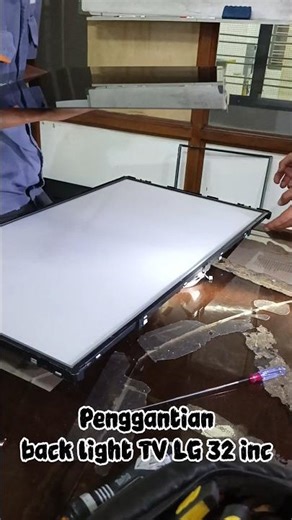 Penggantian back light TV LG 32 inci 03🖥