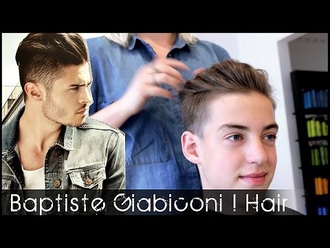 Baptiste Giabiconi Hair Tutorial | French Male Model Hairstyle | Slikhaar TV