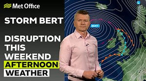 82K views · 524 reactions | Storm Bert continues to bring heavy rain and strong winds across many parts of the UK ️ Here is meteorologist Greg Dewhurst with all the latest  | Met Office | Facebook