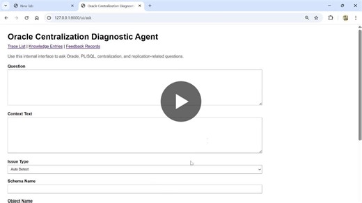 Oracle-Aware Agent Application with Structured Request Models and Retrieval Layer | Muaz Osman posted on the topic | LinkedIn
