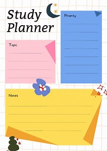 Study Planner Templates | Student Planner | Daily College & Homeschool Planner | Study Tracker | Academic Organizer | Goal Setting Tracker - Etsy Australia