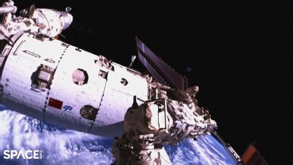 Chinese astronauts left 'stranded' on space station reveal damaged spacecraft details