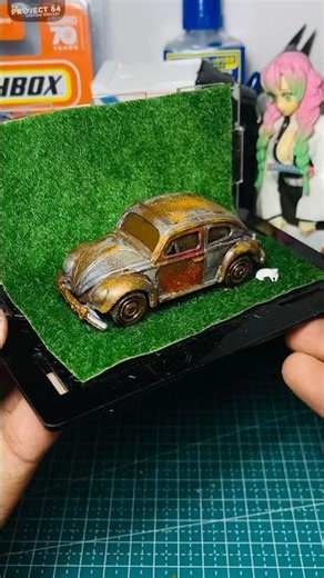 HOW TO CUSTOM RUSTY A HOTWHEELS #hotwheels #diecast #hotwheelscustom #diecastcustom