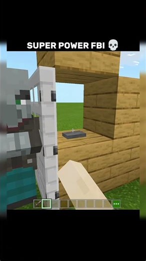 Minecraft super power FBI #minecraft