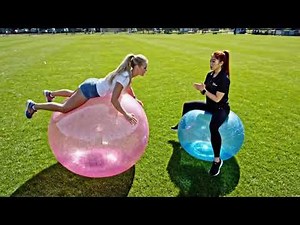 Yoga Ball Bounce XXL Part 5 - Bouncing in the fields