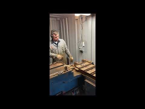 Track Press Demonstration / Turning Pins and Bushings