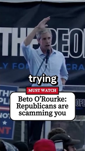 Beto O’Rourke: Republicans want us to be afraid of immigrants, of muslims, of trans Americans. They