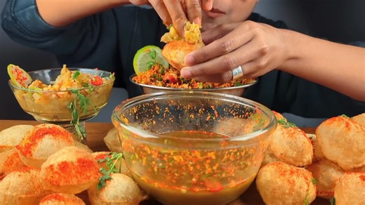 87K views · 2.9K reactions | SPICY PANIPURI CHALLENGE |. PANIPURI EATING CHALLENGE | INDIAN STREET FOOD | Diksha Patgiri | Facebook