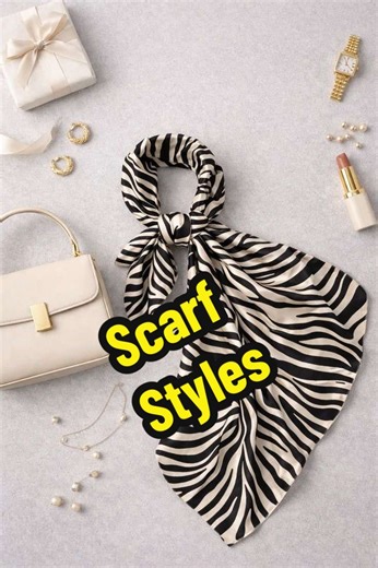 6 Scarf styles on Blazer Which should I do the tutorial? #scarf #scarfstyles #blazer #hack #fyp