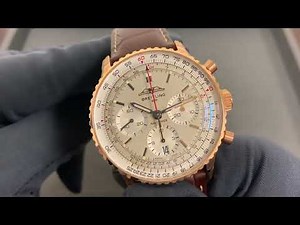 41mm Breitling Navitimer (18k Red Gold)