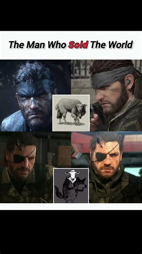 The Man Who Sold The World #shorts #gaming #mgsdelta #metalgearsolid #snakeeater #kojima