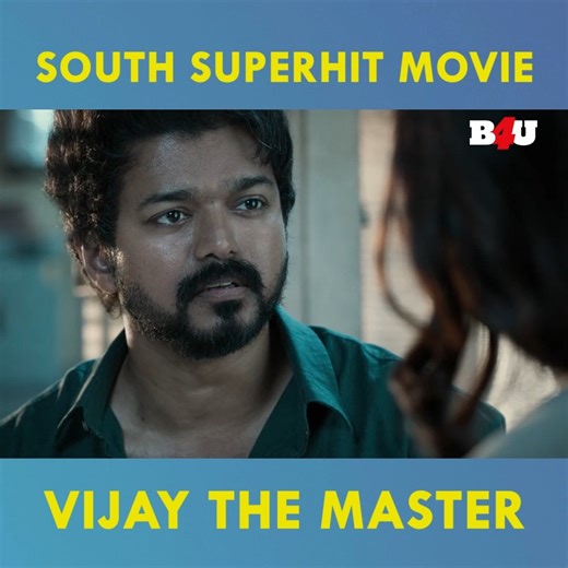 4.9K views · 68 reactions | Vijay Sethupathi's South Blockbuster Vijay The Master Full Movie Hindi Dubbed | Vijay & Malavika #Master #MasterMovie #Vijay #VijaySethupathi #MalavikaMohan #MasterHindiDubbed #SouthBlockbuster #ThalapathyVijay #SouthMoviesHindiDubbed | B4U PLUS | Facebook