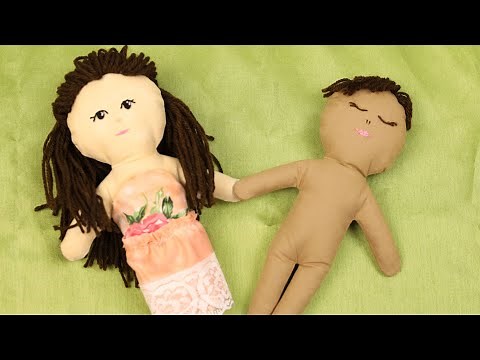 DIY Rag Doll - How to Make a Rag Doll (with Hair Tutorial)