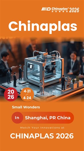 20K views | Join us for a groundbreaking journey of transformation, sustainability, and collaboration! See you there   National Exhibition and Convention Center, Hongqiao, Shanghai, PR China  21-24 April, 2026 | CHINAPLAS | Facebook