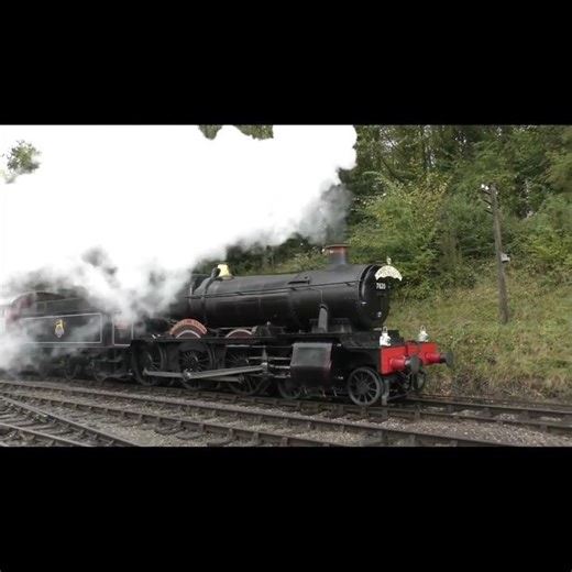 GWR 7800 Class - No.7820 - 'Dinmore Manor' - Shackerstone - The Battlefield Line #steam #train