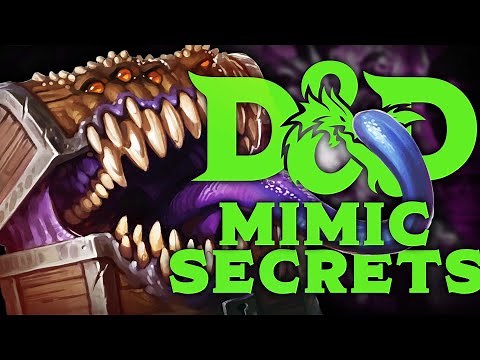 Everything About Mimics (Dungeons and Dragons)
