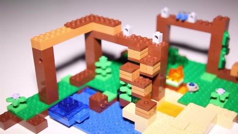 LEGO Minecraft 21125 Jungle Tree House Build | Alex, Steve, Creeper, and Ocelot in Action!