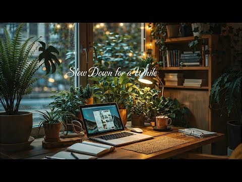 Slow Down for a While | Soft Jazz for Relaxing, Reading & Study