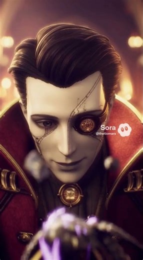 Archimede: Crushing the Raven! #anime #steampunk #soraai #aigenerated #originalcharacters