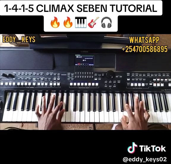 1-4-1-5 Climax Seben Tutorial for Piano and Drums