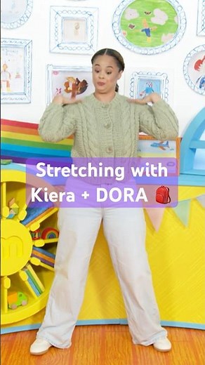 Stretch with Kiera and DORA in the Milkshake! Studio