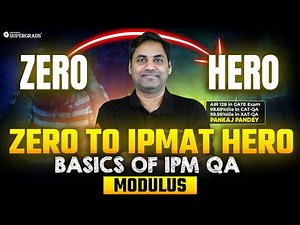 Zero to IPMAT Hero🚀| Modulus - Basics of IPM QA ✍🏻 | IPMAT 2026 LR Prep