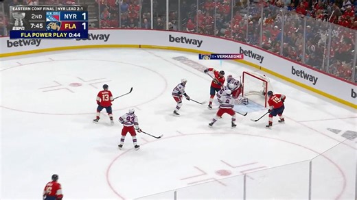 FLA vs. NYR: Verhaeghe gives lead