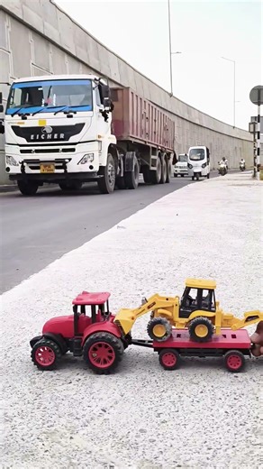 Remote Control Jcb And Dumper Truck Unboxing And Testing Short Video ,,,//💪💪