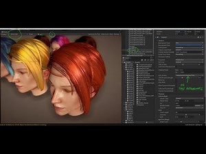 Setup Hair Camera anti alias in Unity HDRP