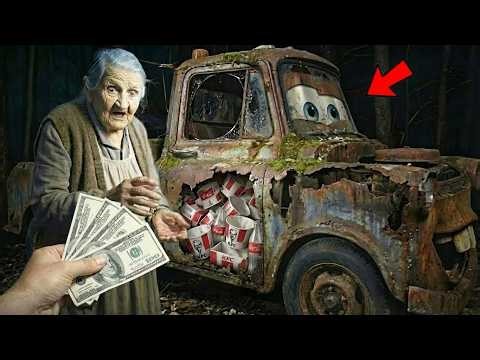 Completely Burned Tow Mater Restoration ($350 Deal) | Full ASMR Process