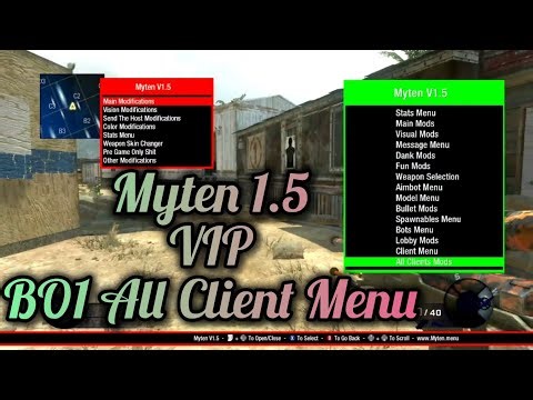 BO1 | TU11 | Myten 1.5 VIP | Multiplayer | XEX Mod Menu | (RGH/JTAG) [+Download]