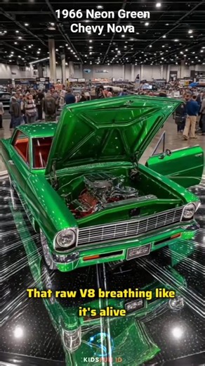 1966 Chevy Nova Restomod — Dark Cinematic V8 Restomod | Pure American Muscle #automobile #chevynova