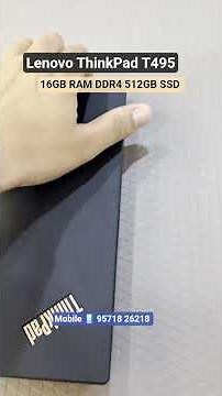 💼 Lenovo ThinkPad T495 – Power, Performance & Perfection in One Laptop! ⚡💻 16GB 512GB SSD #trending