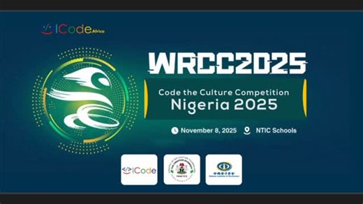 ICode.Africa on Instagram: "We are thrilled to share highlights from the 'Code The Culture Competition 2025' organized by ICode @icode_global_hackathon in partnership with the Federal Ministry of Arts, Culture, Tourism and Creative Economy @fmactce_nigeria @honhannatumusawa This exceptional event showcased Nigeria's rich cultural heritage and was successfully hosted by NTIC Schools Abuja @nticedung on November 8th, 2025. With over 50 schools and 200 students participating, the competition was a