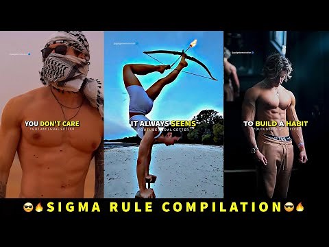 Sigma Rule Compilation😎🔥It Always Seems Impossible | Attitude Status | Motivational Video