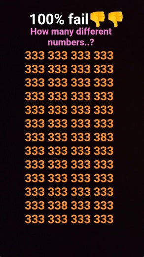 How many different numbers # different numbers # maths tricks # maths puzzle # maths activitees