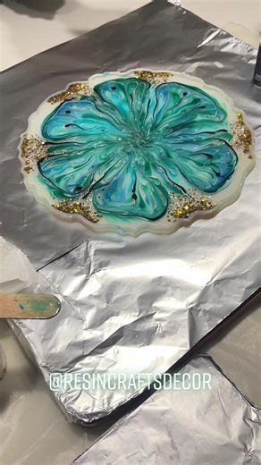 Make resin bowl with me🥣 #epoxy #tutorial #resin #diy