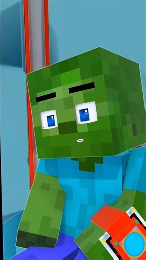 Noob & Bacon Hair Shock 😱 | Minecraft x Roblox Funny Short! #minecraft #shorts