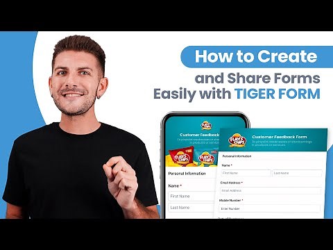 How to Create and Share Forms Easily with TIGER FORM