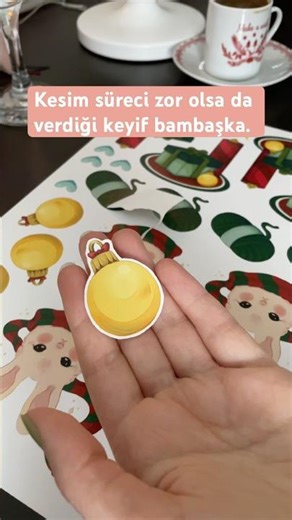 Sticker dükkanımın linki yorumlarda 🎄❤️ #sticker #stickerdükkanı #stickershop #shopier