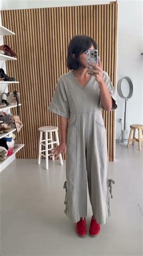 The Wardell Washed Knit Jumpsuit in Olive