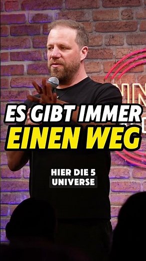 Where there's a will, there's a way. #funny #standupcomedy
