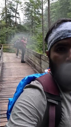 Zugspitze In Rain And Snow #zugspitze #garmischpartenkirchen #trekking #hiking #bavaria