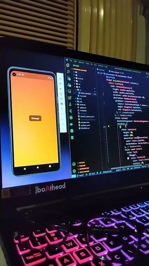 Animated Gradient Background #flutterfrontenddeveloper #flutterfrontend#flutterdeveloperscommunity