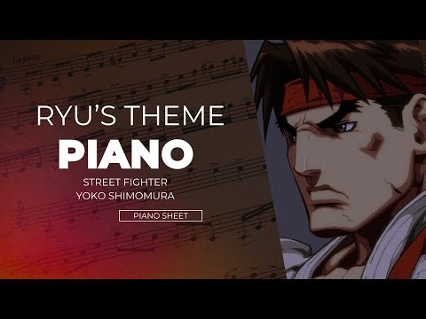 Ryu's Theme - Street Fighter - Yoko Shimomura / Piano