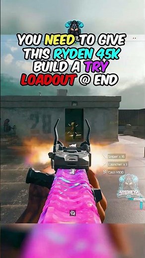 new RYDEN 45K build is *BROKEN* in WARZONE! 🔥 #shorts
