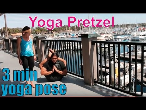 3 Minute Yoga Pose - Yoga Pretzel