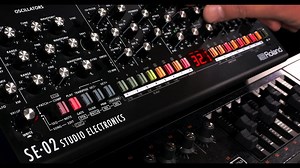 This video is an overview of the Roland SE-02 Analog Synthesizer - designed in collaboration with Studio Electronics - as part of the Roland Boutique Designer Series. The SE-02 Analog Synthesizer features three types of cross modulation (XMOD), a ripping filter feedback loop, a tempo-syncing LFO with nine waveforms, envelope sweeping and inverting, oscillator sync, a noise generator, and a tempo-syncing delay. The SE-02 comes with a performance sequencer and 500 expertly crafted preset patches s