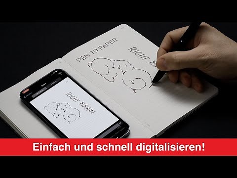 MOLESKINE Smart Writing Set Smart-Pen+ 3 Digitalisierungsstift mit Notizbuch Tutorial